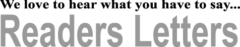 Readers Letters