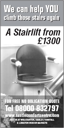 A Stairlift from &pound;1300 - For Free Quote call 08000 832797
