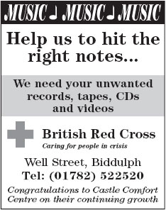 British Red Cross need your unwanted records, tapes, CD's and videos